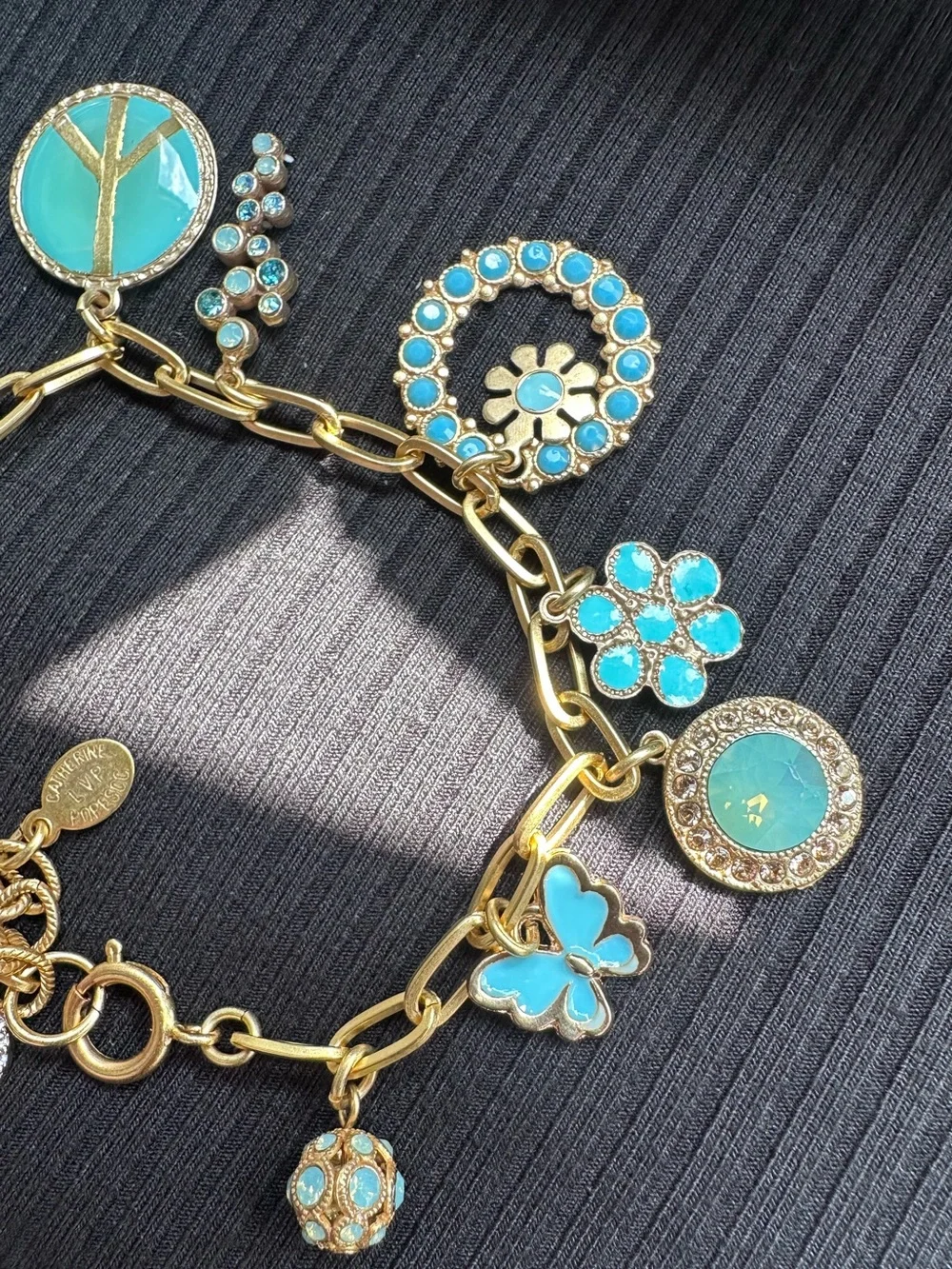 Brand New Catherine Popesco Charm Bracelet